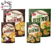 韓國 歐邁福 法式麵包餅乾 80g 300g 香蒜奶油 青陽辣椒 餅乾 零食 (公司貨)【和泰美妝】