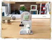 艾苗小屋-日本進口 YOU-ZEN 喬其紗雙門狗擺飾