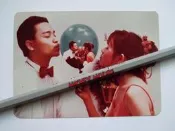 ///李仔糖明星錄*ˋ張國榮.李麗珍彩色老照片(s6821)