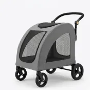 (店+)【IPSKY】多功能宠物推车 中大型犬外出推車 大型寵物車 户外狗狗车 便携可折叠宠物车 35公斤適用