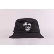 《Urban當天出貨》Stussy 經典基本款 刺繡logo 黑/白 挺版漁夫帽 男女款漁夫帽 防曬遮陽 IU