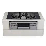 【林內】日本原裝進口爐連烤防漏玻璃三口瓦斯爐(RB71AM5U32S 原廠安裝原廠保固)