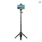 雲騰YT-9928 迷你桌面三腳架 自拍杆 最大承重0.22kg 含手機夾和