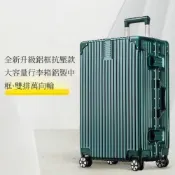 (店+)台灣現貨 鋁框行李箱 快速出貨 20吋行李箱 復古行李箱 28吋行李箱 靜音萬向輪 商務 拉桿箱 