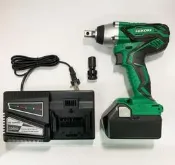 鋰電有刷扳手 電動扳手 18V 4.0AH 充電式衝擊扳手 日立款 附兩電池 重型拆裝 保固半年