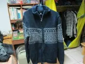 BANANA REPUBLIC  拉鍊 毛衣 深藍~M