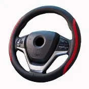 【一朵花汽車百貨】富豪 VOLVO 方向盤套 方向盤皮套(方向盤套 方向盤皮套)