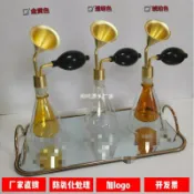 全球選品1館 生活百貨 聞香PAS紫砂創意聞香瓶黃銅水療無香水玻璃聞香儀咖啡豆精油白酒