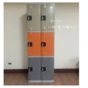 (店+)櫃子小舖 6人ABS櫃-L 把手置物櫃/員工置物櫃/收納櫃/儲物櫃/學生櫃/衣物櫃/辦公置物櫃(把手鎖置物櫃)