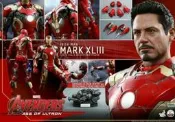 HOT TOYS QS005 復仇者聯盟2奧創紀元 1/4鋼鐵人MK43. 全新未拆