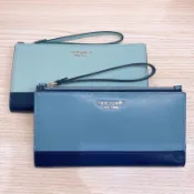 頌霏精品代購 Kate spade｜KS 手掛 兩折薄長夾