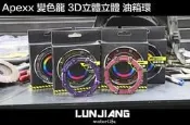【 輪將工坊 】Apexx 變色龍 3D立體立體 極限油圈 油箱環 勁戰 GTR BWSR 四代 FORCE