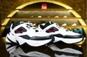 S.G Nike M2K Tekno 黑 白 紅勾 厚底 增高 老爹鞋 男鞋 AV4789-104