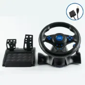 賽車游戲方向盤手柄 switch/x-box/PS4/PS2/PS3/PC賽車方向盤手柄【北歐居家生活】