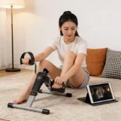 (店+)Dora 上下肢復健訓練器 手腳兩用健身車 可摺疊阻力可調 摺疊式腳踏器 踩踏機 腳踏車 數顯計數復健器材