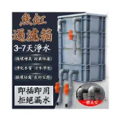 (店+)[宅配免運 可開發票]水族箱過濾器 周轉箱 過濾箱 上部過濾器 魚池過濾 魚缸過濾器 外置魚池水循環系統