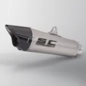 摩托車SC排氣管 Ninja400 650 Z750 Z800 鯊魚形碳纖尾51mm通用