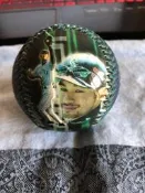 NPB 日本職棒 歐力士藍浪隊 鈴木一朗 紀念球 LOGO球 肖像球 簽名球 B