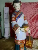 石灣陶換現金-仕女村姑