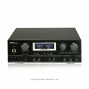 悅適影音教學導覽用品 TOP-1 TDF 200W+200W 專業綜合歌唱擴大機/自動接唱/人聲消音/ECHO/附遙控器
