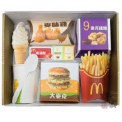 新北桃園紙紮  麥當勞 肯德基  台式早餐(摩斯漢堡) 紙紮美食供品  免費代燒服務 板橋代送快取 祥宏紙藝