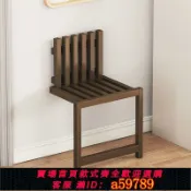 集品臺 【品牌好貨 可打統編】 入戶門后超薄折疊換鞋凳壁掛式穿鞋家用隱形窄掛墻凳子玄關折疊椅