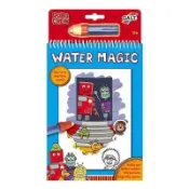 ＊小恩恩＊英國 GALT Water Magic 神奇水畫冊(機器人)