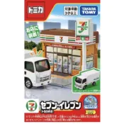 Tomica town tomy 多美小汽車 Seven eleven 7-11 超商 城鎮場景 ferrari 法拉利