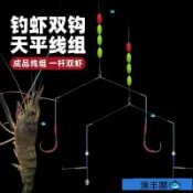 蝦專用魚鈎 釣河蝦神器釣蝦雙鈎綫組釣羅蝦小龍蝦專用蝦鈎七星漂成品天平釣組💖超實惠💖 泰國蝦鈎 羅氏蝦鈎 淡水長臂蝦鈎