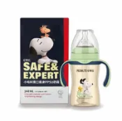 【嬰之房購物網】史努比 小哈利寬口直身PPSU奶瓶180ML【3色可選】