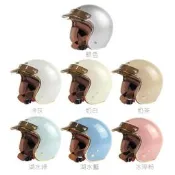 -開關倉庫-華泰 半罩式 晶淬墨鏡 涼感 內墨片 安全帽 K-806B 七色