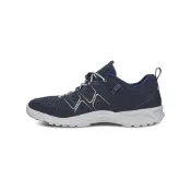 (店+)【ecco】82577451406 ecco愛步 熱酷輕巧系列 網面 透氣 低幫 運動休閒鞋 男款 深藍色