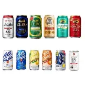 【甜園】無酒精啤酒 3箱(Asahi、朝日、麒麟、KIRIN、三得利、Suntory、龍馬、Sapporo、ALL FREE)