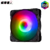 視博通 12cm 5V ARGB 12V RGB 風扇 1200轉 800轉 散熱 機殼 附螺絲 無盒裝 Fan