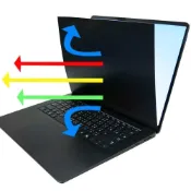 (店+)【Ezstick】Surface Laptop 7th 第7版 15吋 防窺片｜檔片式固定設計｜防藍光/防眩光｜左右或四向視角選擇｜180度/左右防窺