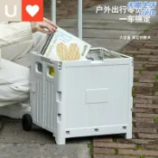 波波折扣社 【輕便摺疊】買菜車 小拉車 購物車 拖車 手拉車 小推車 快遞車 鋁合金車架 萬向輪 便攜家用 取快遞買菜神器