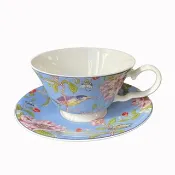 英國Aynsley 雀鳥系列 骨瓷溫莎杯盤組180ml 4色任選