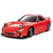 亞丁RC TAMIYA 51270 MAZDA RX-7 1/10 電動房車190mm用透明車殼組