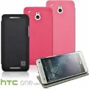 UNIPRO優鋪 UNIPRO【N113】Metal-Slim HTC New One mini M4 601e 超薄0.88mm站立側掀 皮套 保護套