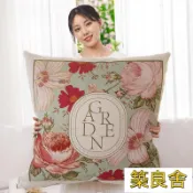 築良舍 抱枕 靠枕 大抱枕套 美式客廳沙發靠墊抱枕套罩正方形大號靠枕床頭大靠背可拆洗60x60