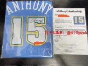 JSA大證書 掘金15號甜瓜 卡梅隆安東尼 完美簽名 親筆簽名卡 NBA球星卡 收藏卡 附鑑定證書