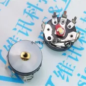 特惠🔅（5個裝）RV12MM 彎腳10K 平腳 帶開關 B503 50K 收音機 電位器 功放 音量 電位器 WXQW