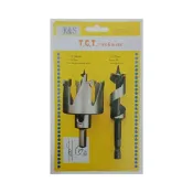 (店+)KS 杯形 鎢鋼 喇叭鎖專用鑽孔組 A級 杯型 門鎖開孔器 K&S 喇叭鎖頭鑽孔器 KS54-22A