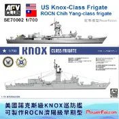 [紅隼]1/700 諾克斯級巡防艦(可製作ROCN濟陽級早期型)(AFV Club SE70002)