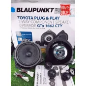 「老爹車庫」現貨 德國藍點 豐田專用款 無損安裝 BLAUPUNKT GTx 1662 CTY 分音喇叭 6.5吋喇叭