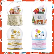 【隔日到貨 新品上市JARLL &Snoopy 讚爾藝術】史努比聖誕雪橇(淡彩 彩色) 生日 水晶球音樂盒 聖誕禮物