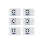 【CHAK】ECOVACS 科沃斯 DEEBOT X1/T10/T20 OMNI 副廠掃地機配件耗材超值組(集塵袋6入組)