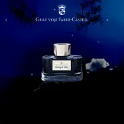 【Graf Von Faber-Castell】德國伯爵高級墨水瓶75ml－午夜藍 台灣伯爵 鋼筆墨水 聖誕禮物