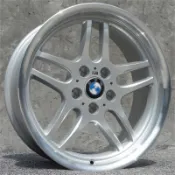 舊款BMW車型 適用於BMW M3/M5/E46/E36/E90復古鋁圈17寸18寸19寸鋁合金 可配全新飛馳客靜音胎皮