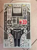 美國品牌  Axial 小雪人  Yeti  1/10 車殼貼紙